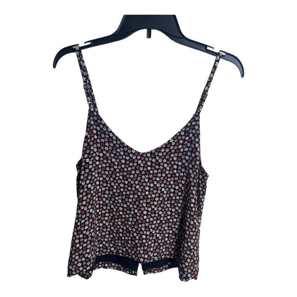 Madewell Button Down Cami Petite Blooms Size 2 #K2786 - Picture 6 of 11